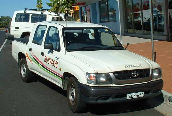 Busways Toyota Hiluxe ute ALK65G